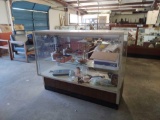 GLASS DISPLAY & CONTENTS