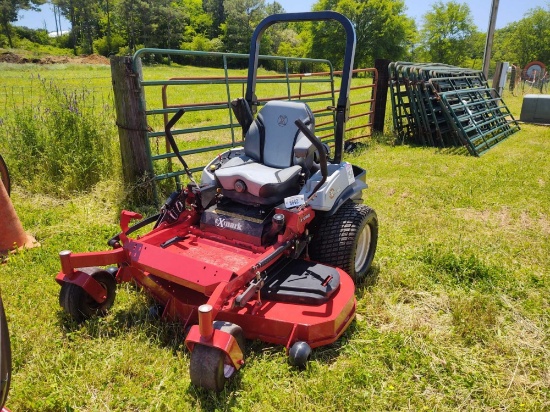 EXMARK LAZER Z 60" ZERO TURN MOWER, MODEL LZX801GKA60600, S/N 315658417, 2045 MTR HRS