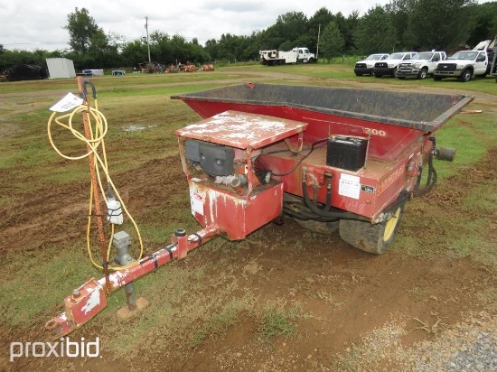 QUICK PASS TOP DRESSER W/GAS MOTOR