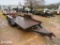 1996 BETTERBUILT STEEL BED 2 AXLE TRAILER W/RAMP, 14', VIN 4NMFB142XT0001728