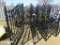 BLACK IRON DEER ENTRY GATE