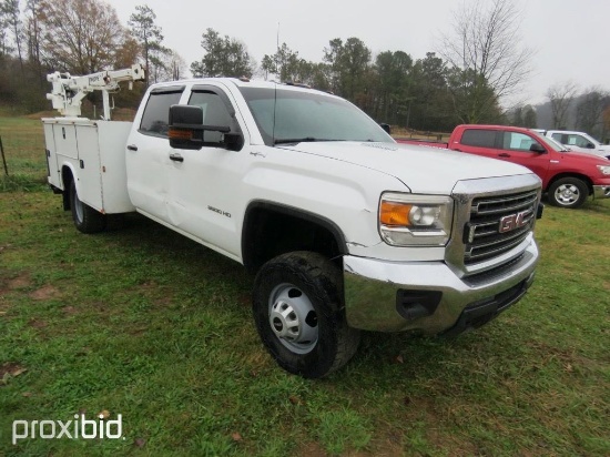 2015 GMC Sierra Pickup Truck, VIN # 1GD421C82FF515702