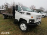 2006 GMC C7500 FLATBED Truck, VIN # 1GDJ7C1356F900775