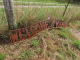 Welcome to the Ranch Sign