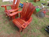 Red Cedar Amish Built Glider