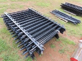 100ft Wrought Iron Fence 7 Section