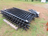 100ft Wrought Iron Fence 7 Section