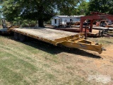 2001 BOAZ T/A FLATBED TRAILER