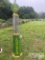 METAL JOHN DEERE GAS PUMP