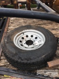6 LUG 225/75 R15 TIRE AND WHEEL