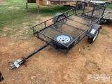 4X8 S/A UTILITY TRAILER