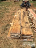 400+/- BOARD FEET WIDE PLANK PINE