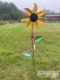 SUNFLOWER YARD ART