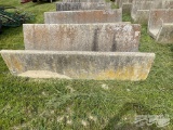 8' CONCRETE FEED TROUGH