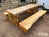 7' HANDMADE PICNIC TABLE