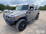2003 Hummer H2 Multipurpose Vehicle (MPV), VIN # 5GRGN23U73H110638