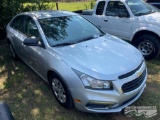 2016 Chevrolet Cruze Limited Passenger Car, VIN # 1G1PC5SH6G7191116