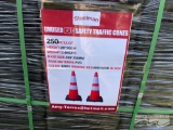 250 PCS PVC SAFETY TRAFFIC CONES