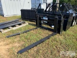 QUICK ATTACH PALLET FORKS W/2 48