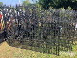 16' HORSE HEAD METAL GATE