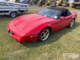 1987 Chevrolet Corvette Passenger Car, VIN # 1G1YY318XH5102348