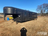 1986 STOCKMAN T/A STOCK TRAILER