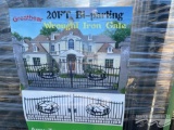 20' BI PARTING METAL GATE W/NATURE SCENE