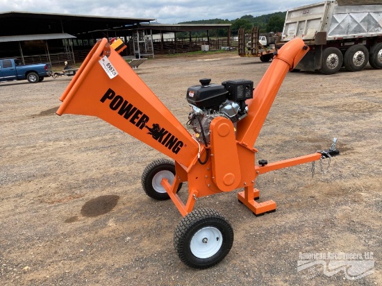 POWER KING GAS POWERED WOOD CHIPPER