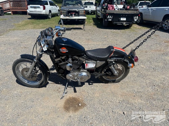 1988 Harley-Davidson XL 1200 Motorcycle, VIN # 1HD1CAP14JY128629