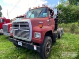 1991 Ford LNT9000 Truck, VIN # 1FTYW90W0MVA13950