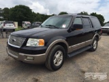 2003 Ford Expedition Multipurpose Vehicle (MPV), VIN # 1FMPU18L13LA99272