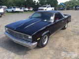 1986 Chevrolet El Camino Pickup Truck, VIN # 3GCCW80Z4GS908625