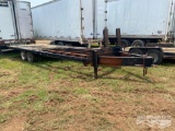 8X25 DECK OVER PINTLE HITCH TRAILER