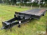 2001 Hudson Brothers Trailer HTD18D Trailer, VIN #