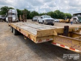 1995 CUSTOM BUILT 25' 20T PINTLE HITCH TRAILER