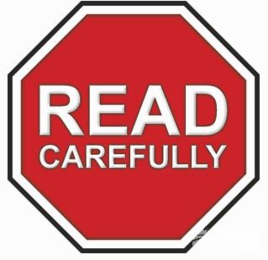 ******PLEASE READ CAREFULLY BEFORE BIDDING******