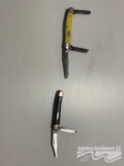(2) CASE XX POCKET KNIVES
