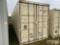 2021 40' ENCLOSED SHIPPING CONTAINER