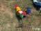 3' METAL ROOSTER