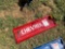 CHEVROLET METAL TAILGATE SIGN