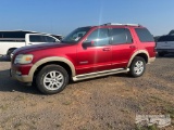 2007 Ford Explorer Multipurpose Vehicle (MPV), VIN # 1FMEU64E27UB87372
