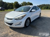 2016 Hyundai Elantra Passenger Car, VIN # 5NPDH4AE5GH706132