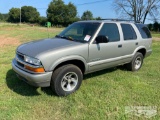 2004 Chevrolet Blazer Multipurpose Vehicle (MPV), VIN # 1GNCS13X04K104754