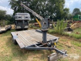 16' TRAILER WITH CRANE