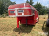 1982 16' GOOSENECK STOCK TRAILER