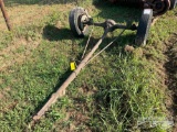PULL BEHIND FRAME W/REAR AXLE