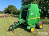 2002 JOHN DEERE 457 4X5 ROUND BALER