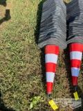 STACK 25 CAUTION CONES