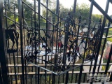 16' HEAVY DUTY THREE HORSE HEAD GATE
