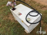 200 GAL FUEL TANK W/ELECTRIC PUMP